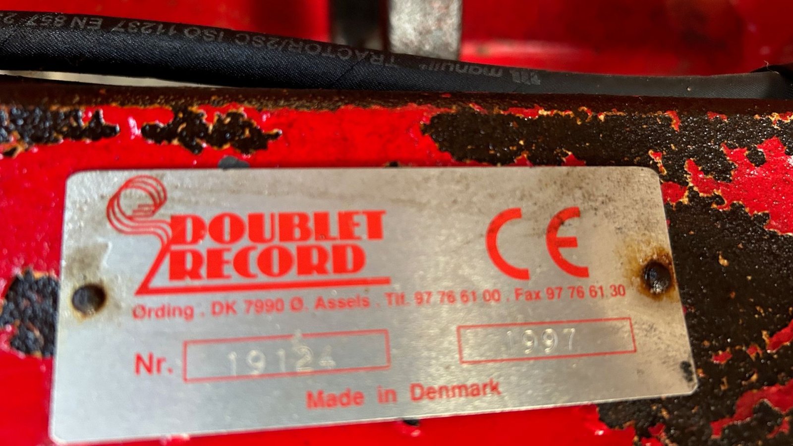 Drillmaschine Türe ait Doublet Record Combi-Dan Venta 4 meter, Gebrauchtmaschine içinde Thorsø (resim 24)