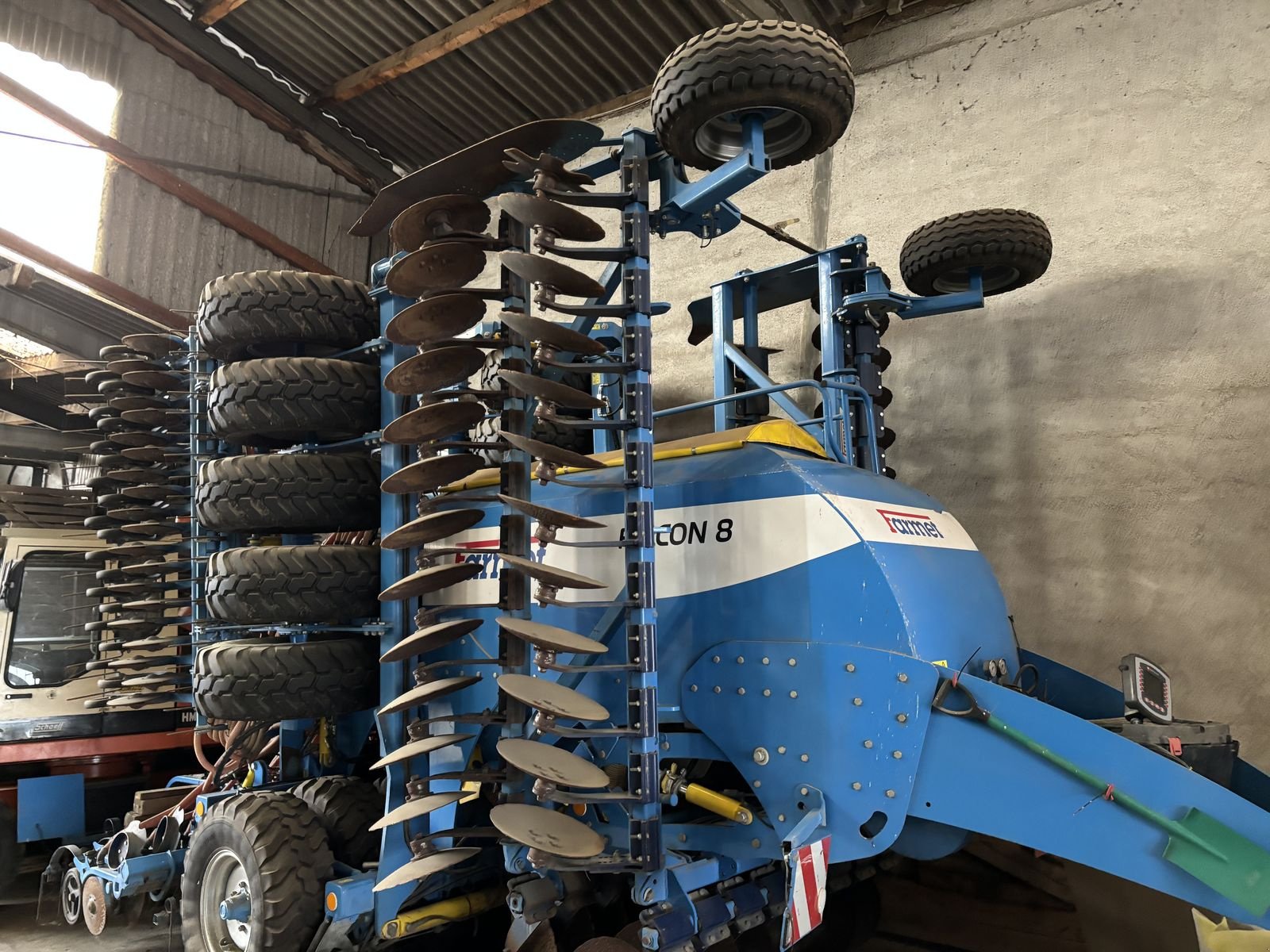 Drillmaschine Türe ait Farmet Falcon 8PS, Gebrauchtmaschine içinde Starrein (resim 7)