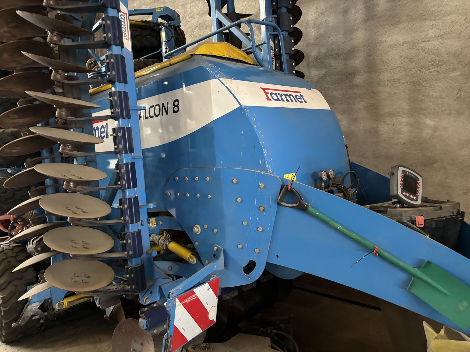 Drillmaschine Türe ait Farmet Falcon 8PS, Gebrauchtmaschine içinde Starrein (resim 4)