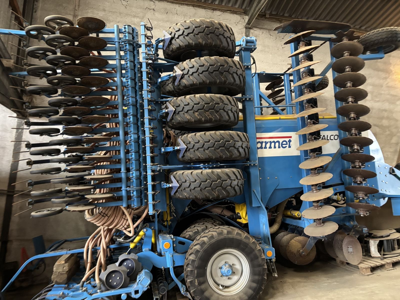 Drillmaschine Türe ait Farmet Falcon 8PS, Gebrauchtmaschine içinde Starrein (resim 2)