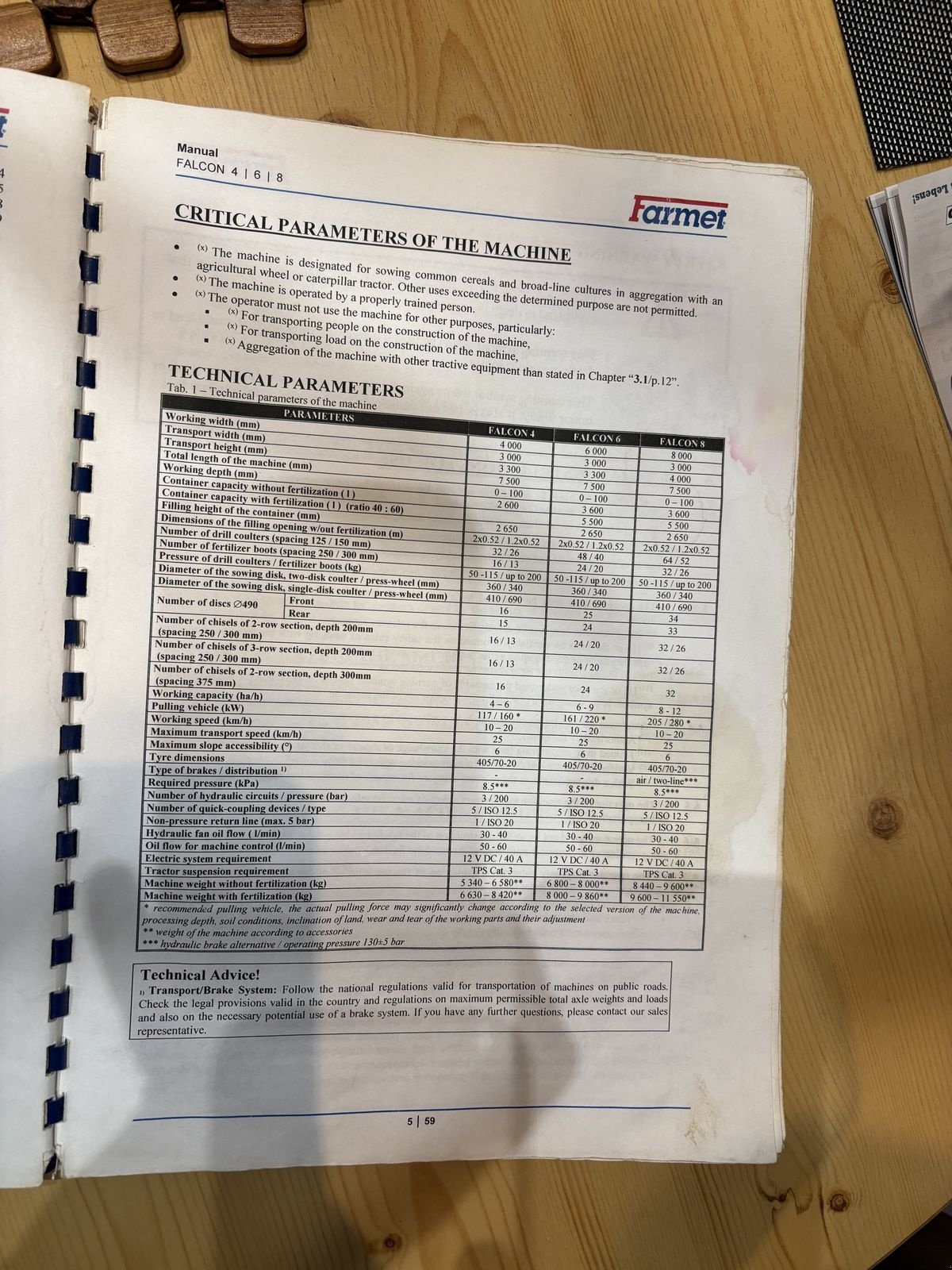 Drillmaschine Türe ait Farmet Falcon 8PS, Gebrauchtmaschine içinde Starrein (resim 22)