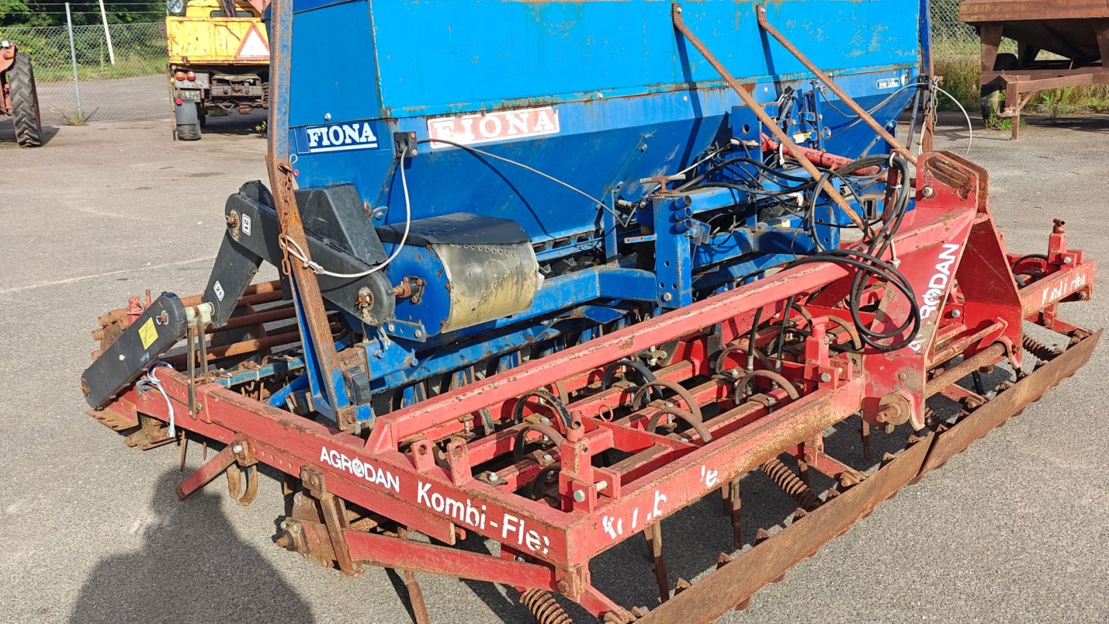 Drillmaschine Türe ait Fiona 3m Fionette Såsæt, Gebrauchtmaschine içinde Vejen (resim 2)