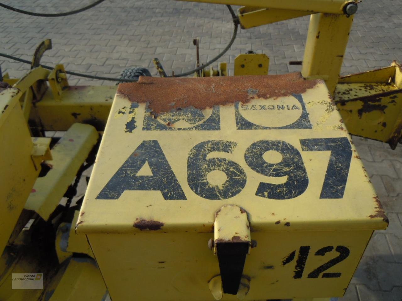 Drillmaschine a típus Fortschritt A697, Gebrauchtmaschine ekkor: Schora (Kép 3)