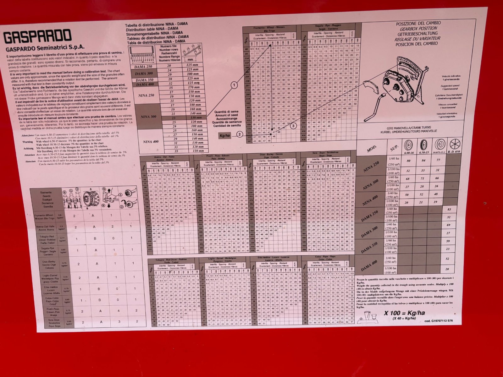 Drillmaschine του τύπου Gaspardo Nina ComplettLine, Gebrauchtmaschine σε Michelau (Φωτογραφία 16)