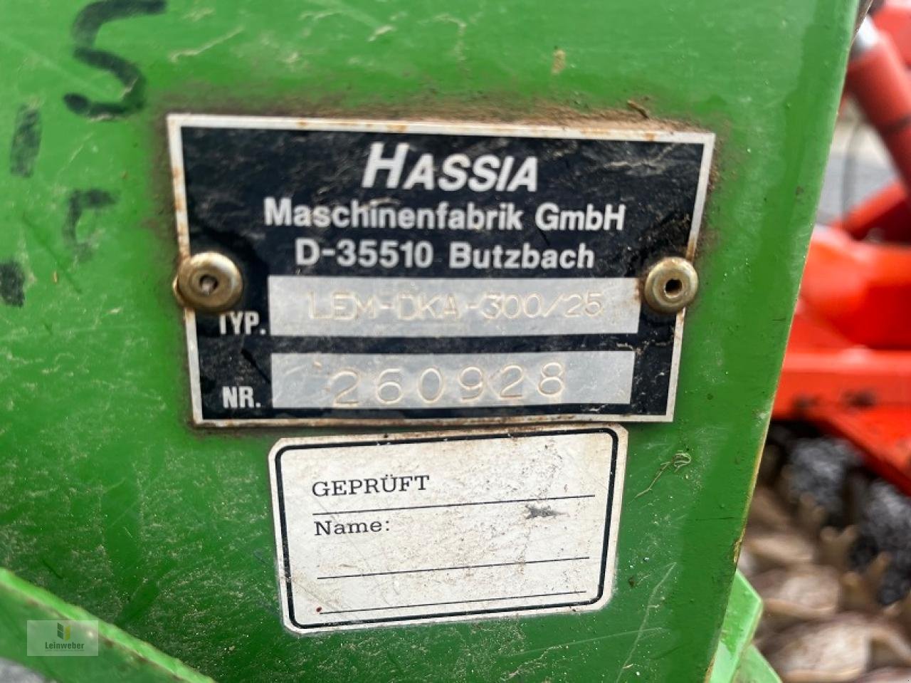 Drillmaschine типа Hassia Eurodrill 3000, Gebrauchtmaschine в Neuhof - Dorfborn (Фотография 5)