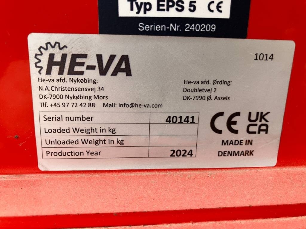 Drillmaschine del tipo HE-VA Sub-tiller, Gebrauchtmaschine en Hinnerup (Imagen 5)