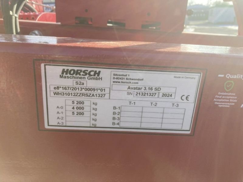 Drillmaschine des Typs Horsch AVATAR 3.16 SD, Vorführmaschine in Landshut (Bild 21)