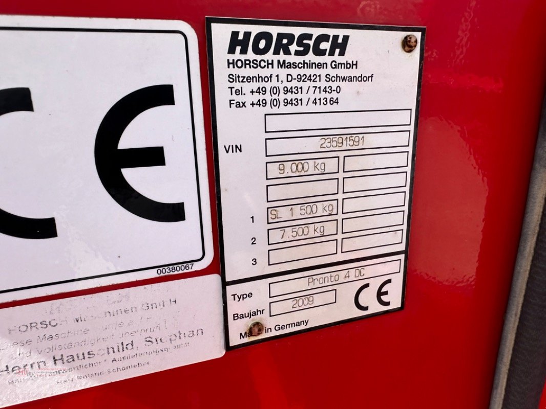 Drillmaschine типа Horsch Pronto 4 DC, Gebrauchtmaschine в Neubrandenburg (Фотография 8)