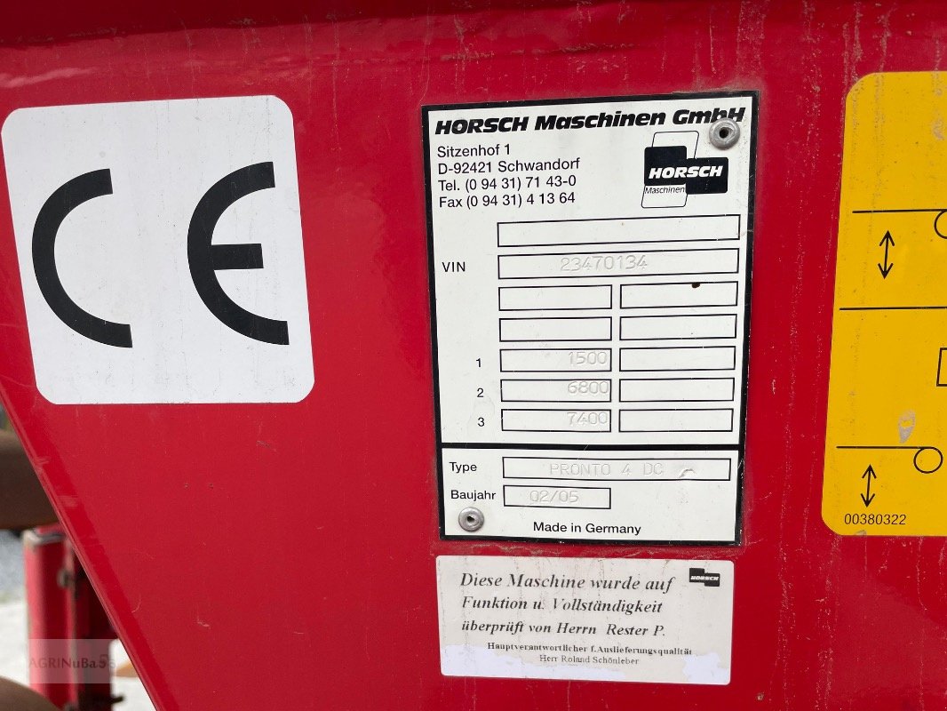 Drillmaschine typu Horsch Pronto 4 DC, Gebrauchtmaschine v Prenzlau (Obrázek 18)