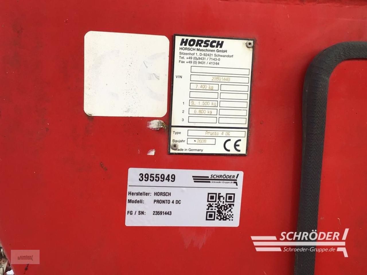 Drillmaschine типа Horsch PRONTO 4 DC, Gebrauchtmaschine в Penzlin (Фотография 12)