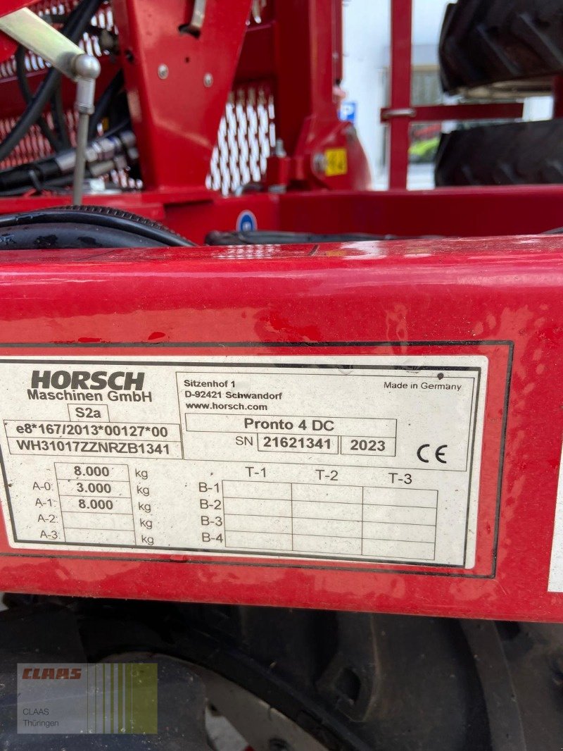 Drillmaschine tip Horsch Pronto 4 DC, Gebrauchtmaschine in Buttelstedt (Poză 4)