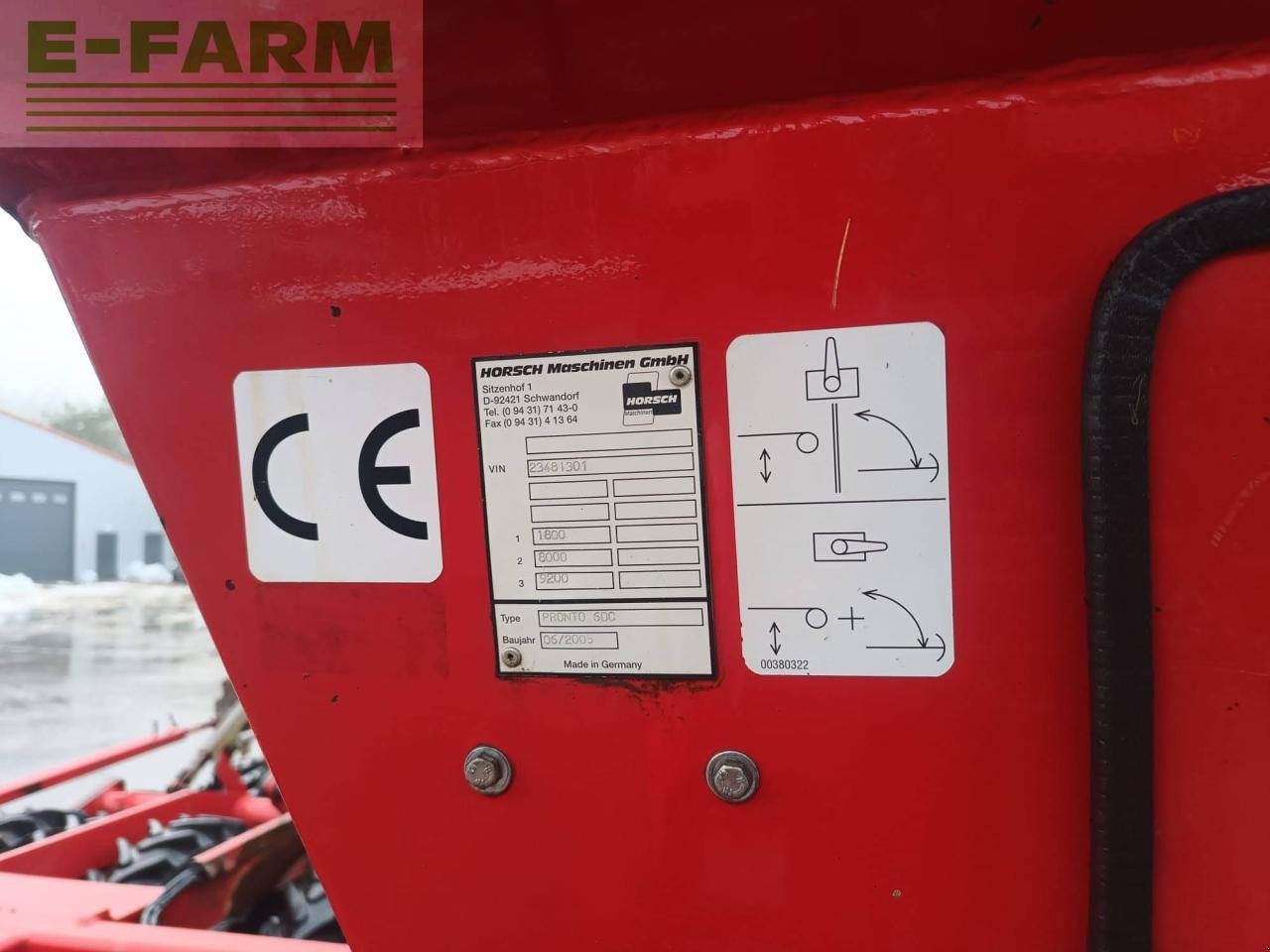 Drillmaschine typu Horsch Pronto 6 DC, Gebrauchtmaschine v Hamburg (Obrázok 11)