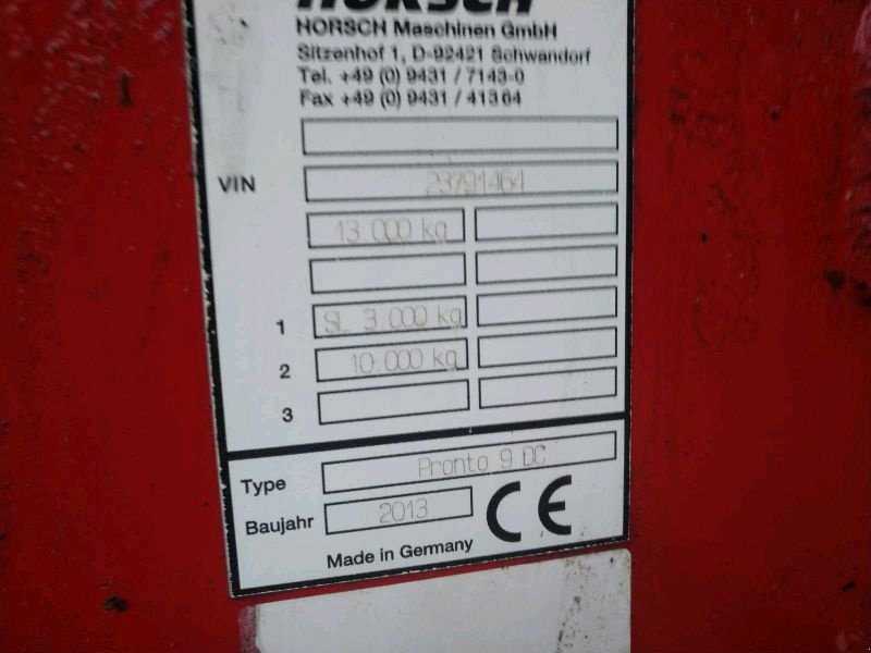 Drillmaschine des Typs Horsch Pronto 9 DC, Gebrauchtmaschine in Liebenwalde (Bild 19)