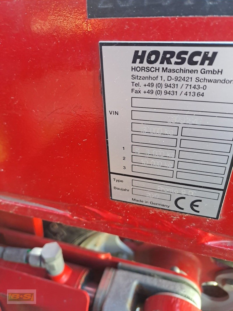Drillmaschine typu Horsch Pronto 9DC, Gebrauchtmaschine v Neustadt Dosse (Obrázek 10)
