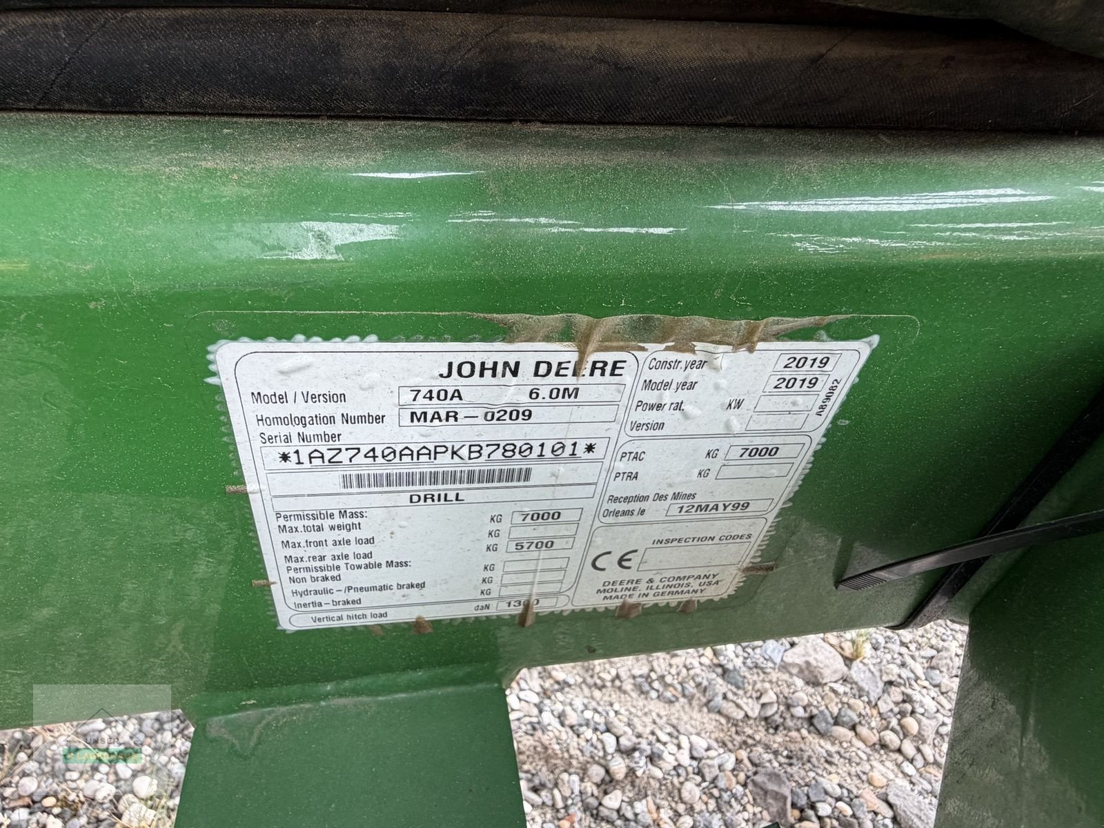 Drillmaschine типа John Deere 740 A, Gebrauchtmaschine в Feldbach (Фотография 11)