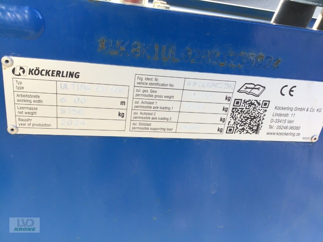 Drillmaschine типа Köckerling Ultima CS 600, Gebrauchtmaschine в Zorbau (Фотография 15)