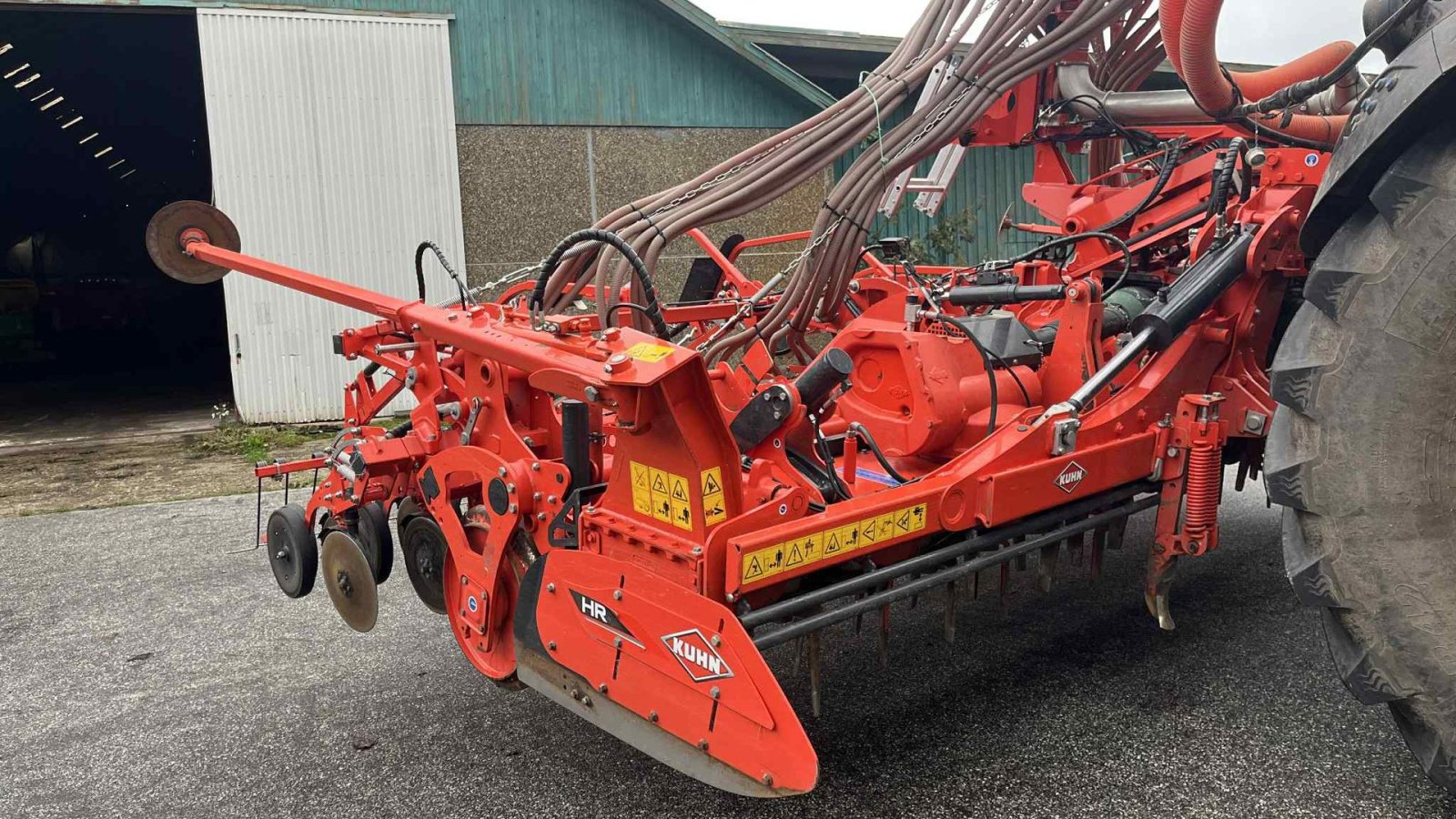 Drillmaschine del tipo Kuhn HR6040 med såmaskine  Med dobbelt kammer fronttank  TF2300, Gebrauchtmaschine en Løgstør (Imagen 7)