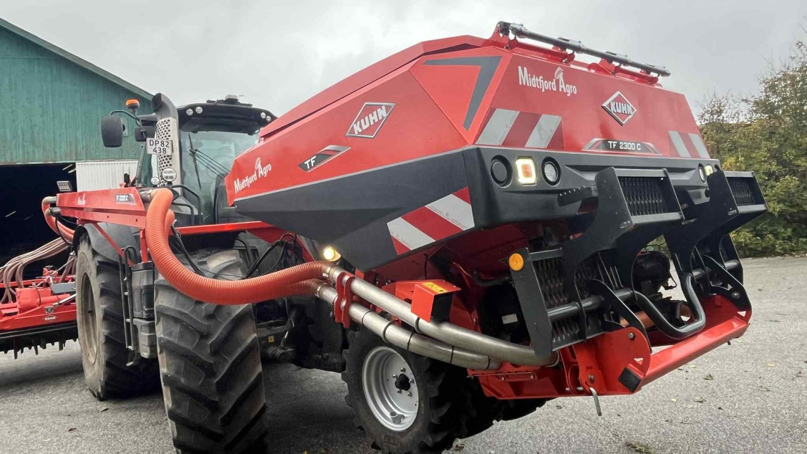 Drillmaschine del tipo Kuhn HR6040 med såmaskine  Med dobbelt kammer fronttank  TF2300, Gebrauchtmaschine en Løgstør (Imagen 17)
