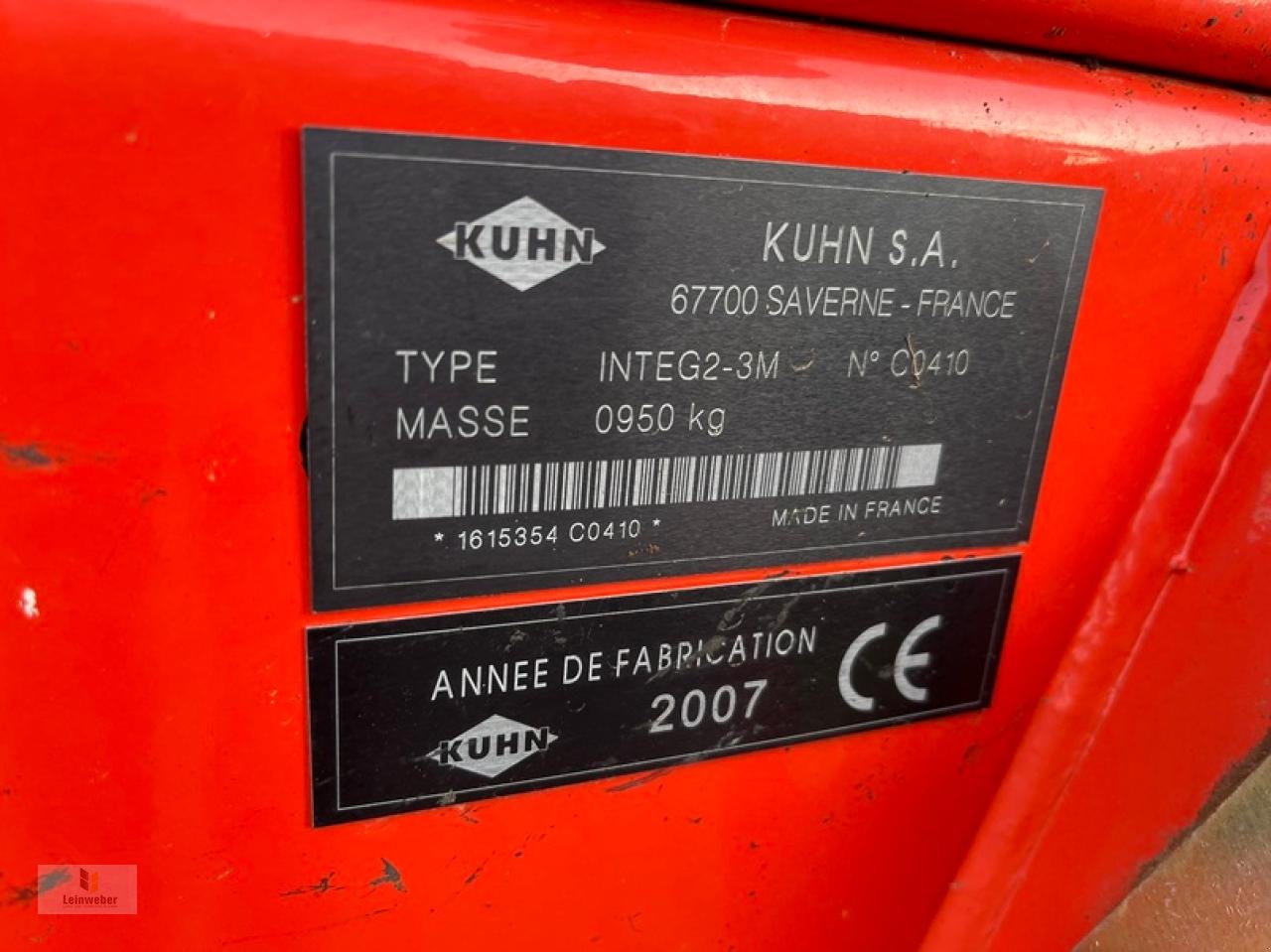 Drillmaschine typu Kuhn Integra 3000 G II, Gebrauchtmaschine v Neuhof - Dorfborn (Obrázek 10)