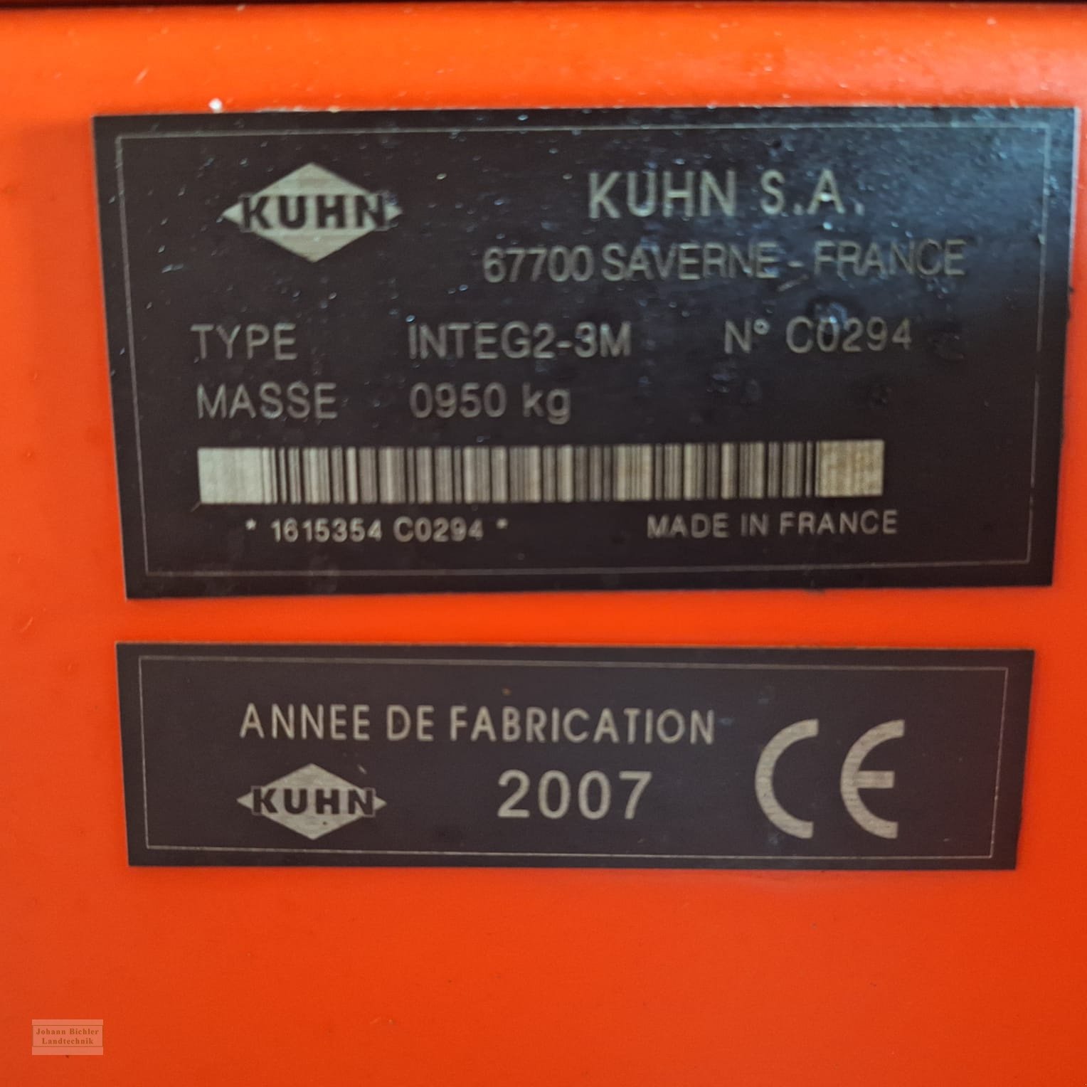 Drillmaschine του τύπου Kuhn Integra GII, Gebrauchtmaschine σε Unterneukirchen (Φωτογραφία 6)