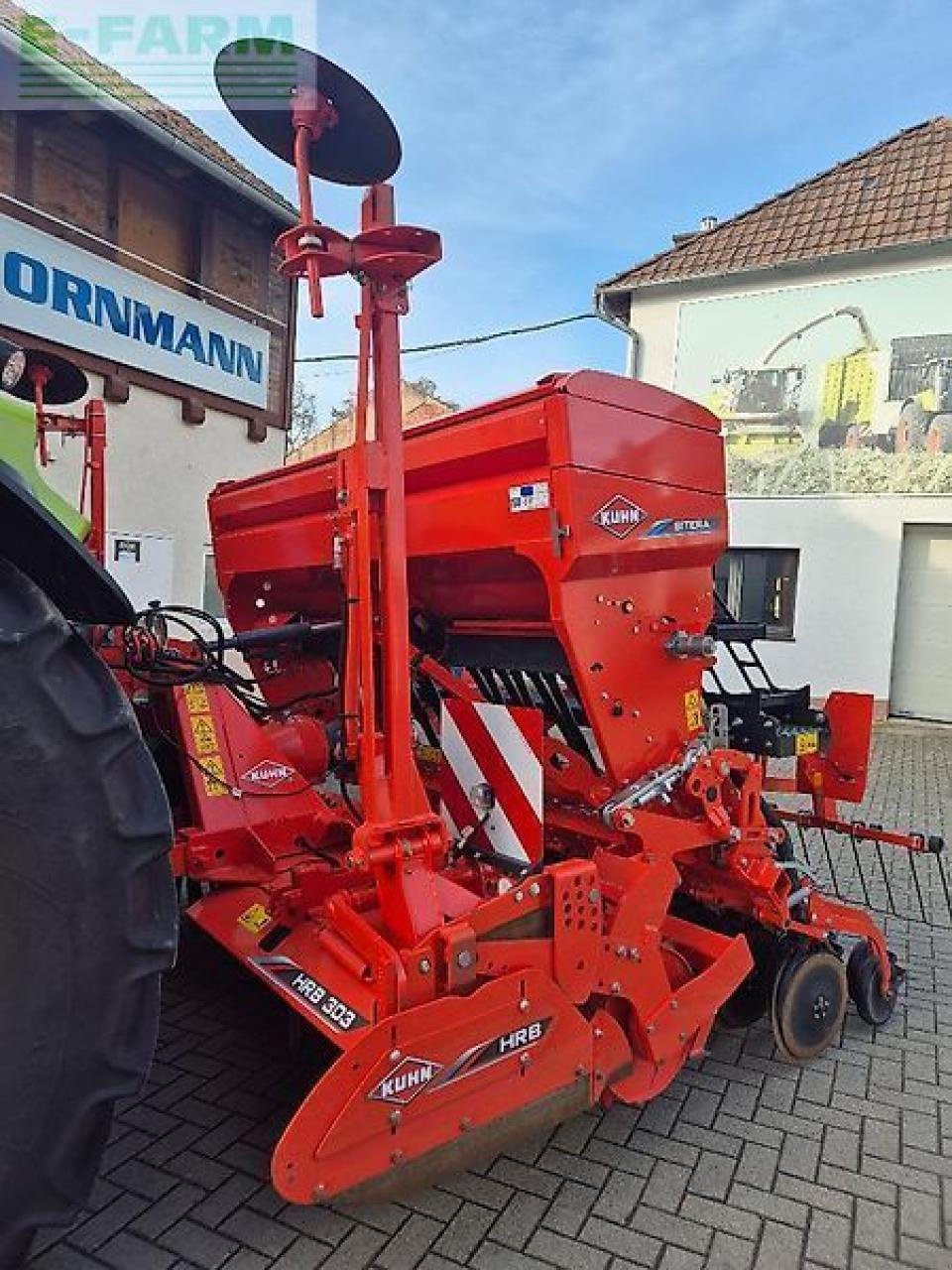 Drillmaschine Türe ait Kuhn sitera 330e 24 reihen + hrb 303d , elektrische dosierung, spuranreißer, durakuhn, Gebrauchtmaschine içinde WALDKAPPEL-BISCHHAUSEN (resim 8)