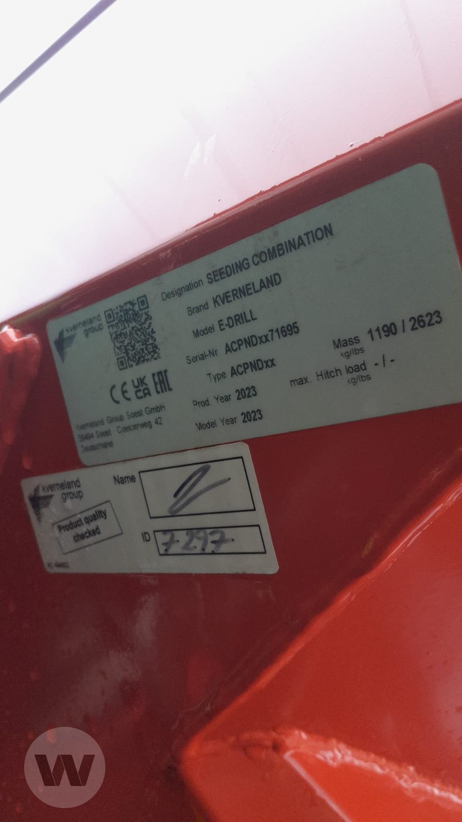 Drillmaschine des Typs Kverneland E-Drill, Neumaschine in Börm (Bild 4)