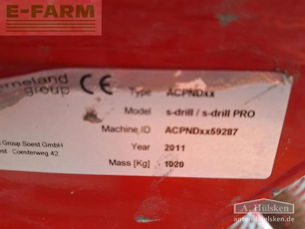 Drillmaschine des Typs Kverneland s-drill pro 300 cm mit kreiselegge, Gebrauchtmaschine in ROSENDAHL (Bild 6)