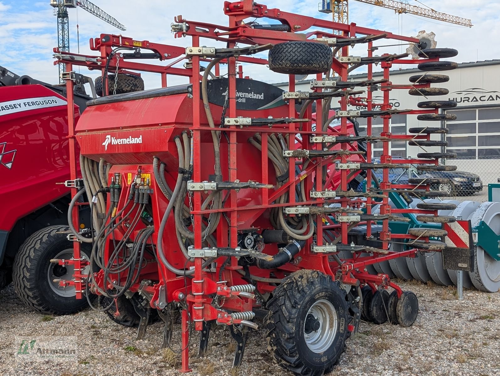 Drillmaschine del tipo Kverneland ts-drill 6m 48x Zinken Direktsaat-Zinken, Gebrauchtmaschine In Lanzenkirchen (Immagine 2)