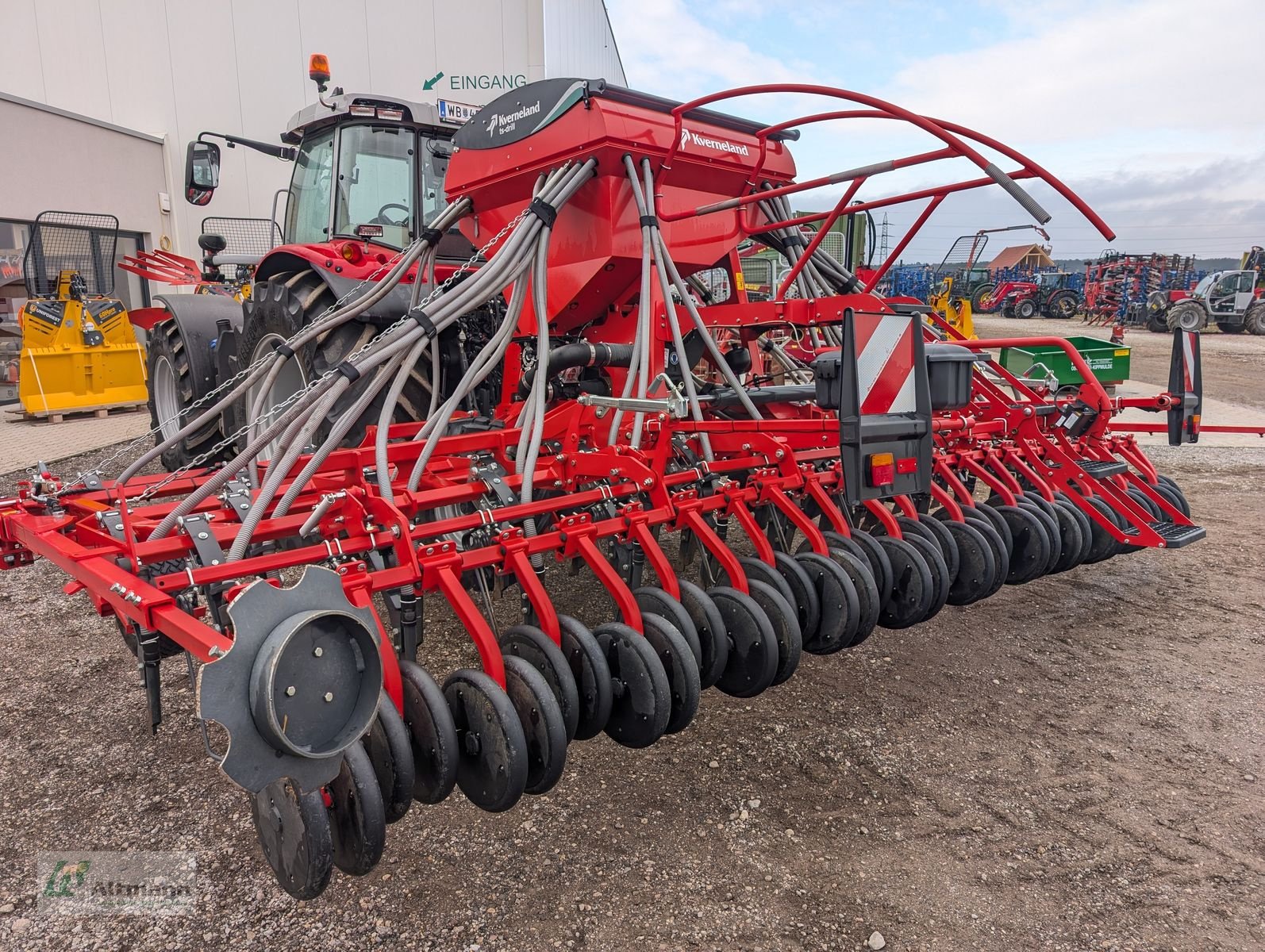 Drillmaschine del tipo Kverneland ts-drill 6m 48x Zinken Direktsaat-Zinken, Gebrauchtmaschine In Lanzenkirchen (Immagine 3)
