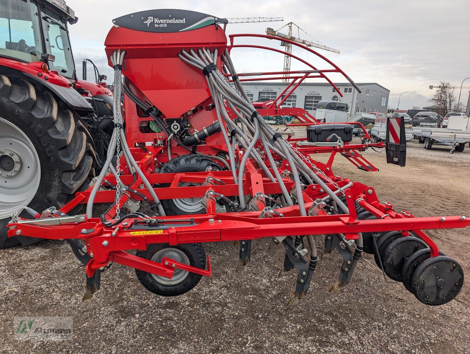 Drillmaschine del tipo Kverneland ts-drill 6m 48x Zinken Direktsaat-Zinken, Gebrauchtmaschine In Lanzenkirchen (Immagine 4)