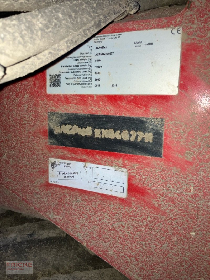 Drillmaschine типа Kverneland U-Drill 6000  **Jahresendralley**, Gebrauchtmaschine в Bockel - Gyhum (Фотография 15)