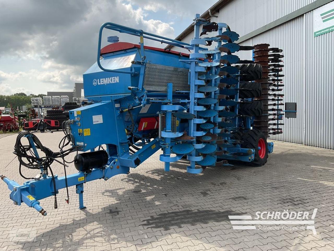 Drillmaschine des Typs Lemken COMPACT-SOLITAIR 9/600 K HD, Gebrauchtmaschine in Wildeshausen (Bild 8)