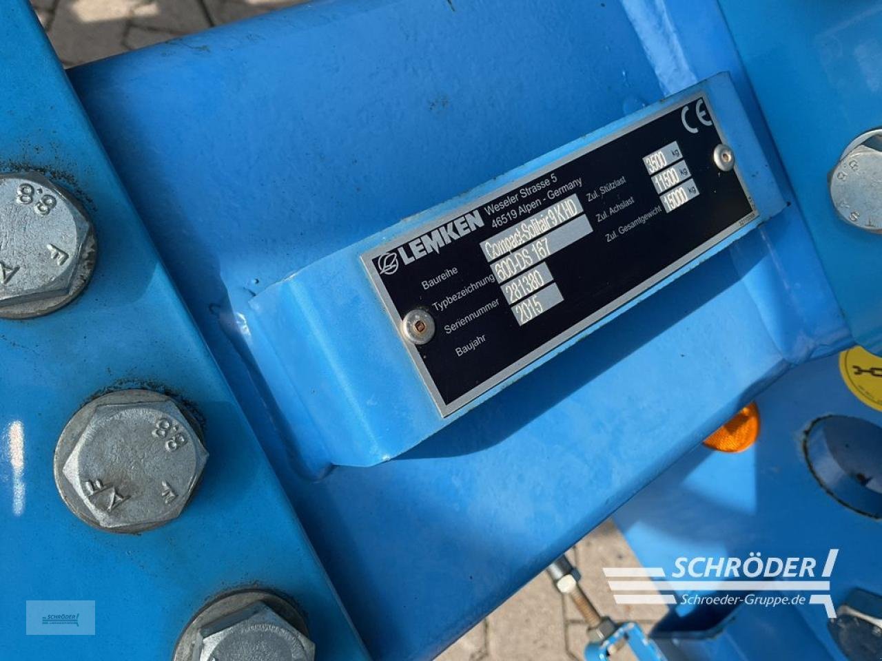 Drillmaschine des Typs Lemken COMPACT-SOLITAIR 9/600 K HD, Gebrauchtmaschine in Wildeshausen (Bild 10)