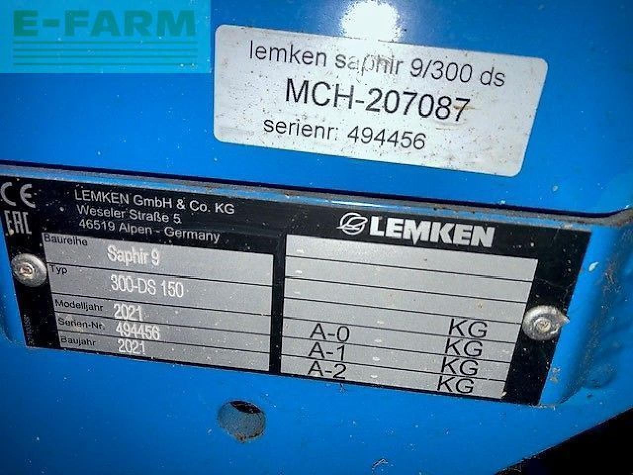 Drillmaschine des Typs Lemken saphir 9/300 ds als nieuw, Gebrauchtmaschine in gg VEGHEL (Bild 3)