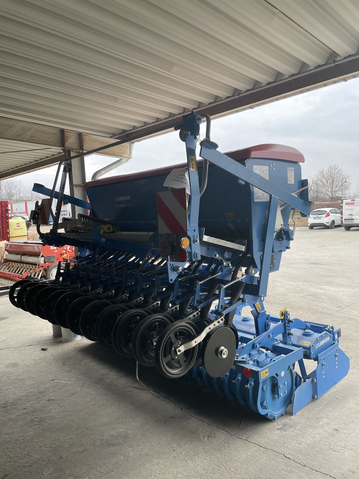 Drillmaschine des Typs Lemken Saphir 9 /300 mit Zirkon 8/300, Vorführmaschine in Harmannsdorf (Bild 2)