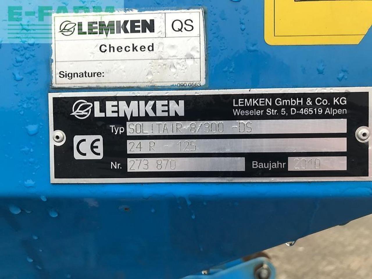 Drillmaschine des Typs Lemken solitair 8/300 + zirkon 10/300, Gebrauchtmaschine in gg VEGHEL (Bild 22)