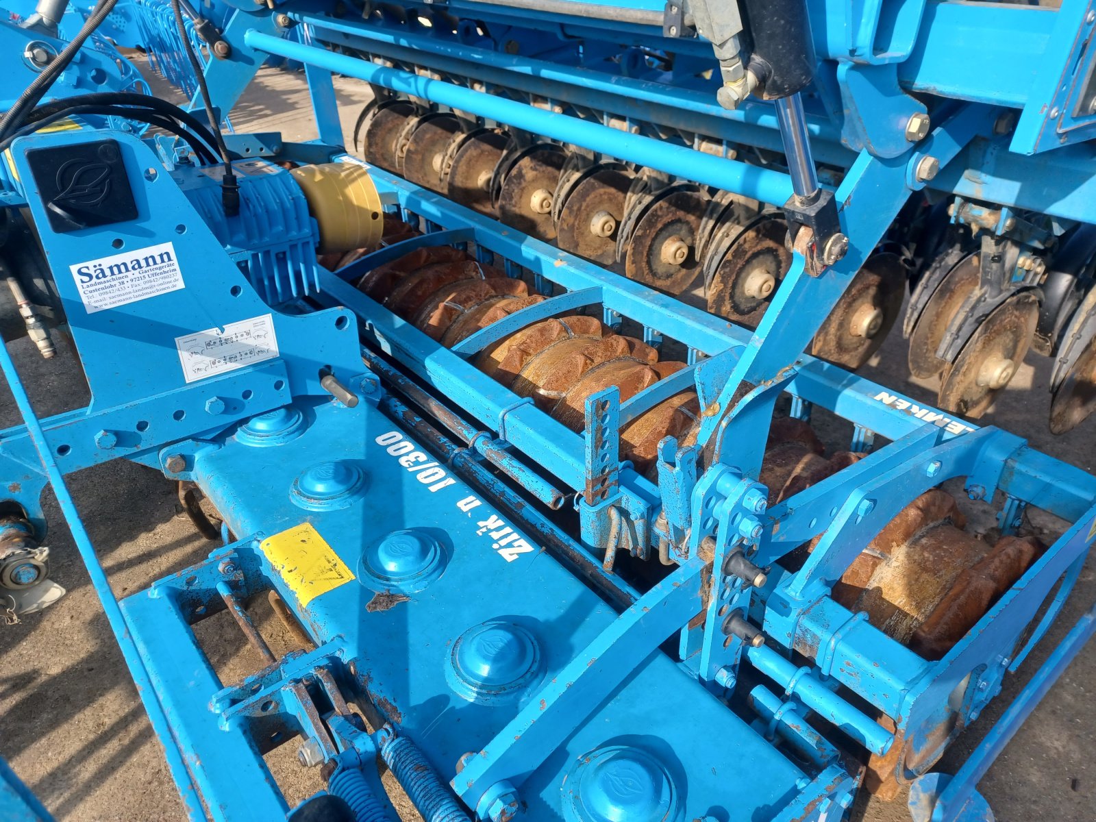 Drillmaschine tipa Lemken Zirkon 10/300 + Saphir 7/300, Gebrauchtmaschine u Uffenheim (Slika 5)