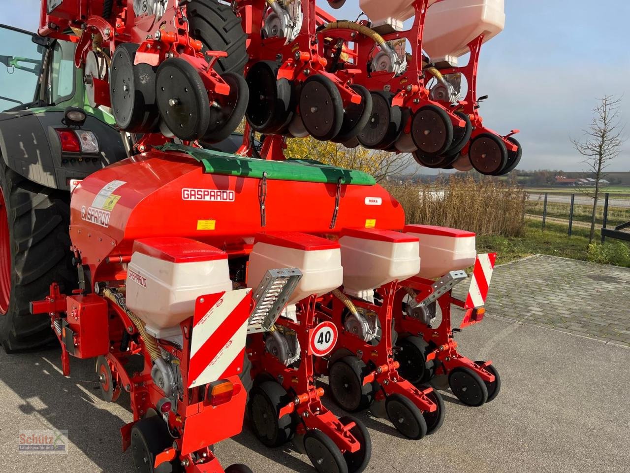 Drillmaschine des Typs Maschio Gaspardo Mirka 8-reihig, 75 cm, mit Reihendüngung, ISOBUS, Gebrauchtmaschine in Schierling (Bild 4)