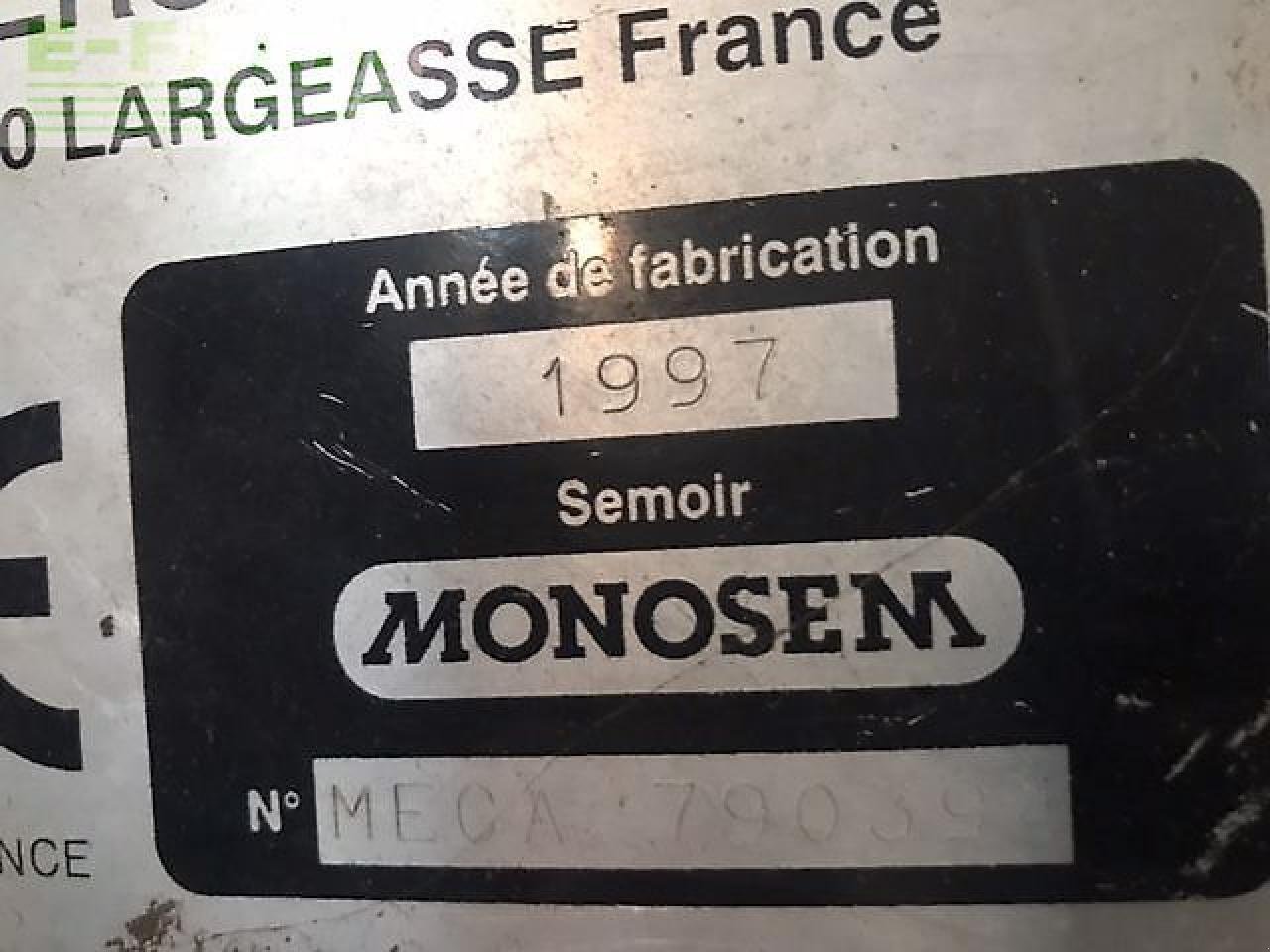 Drillmaschine tip Monosem meca 2000 bietenzaaimachine 12-rij, Gebrauchtmaschine in gg VEGHEL (Poză 10)