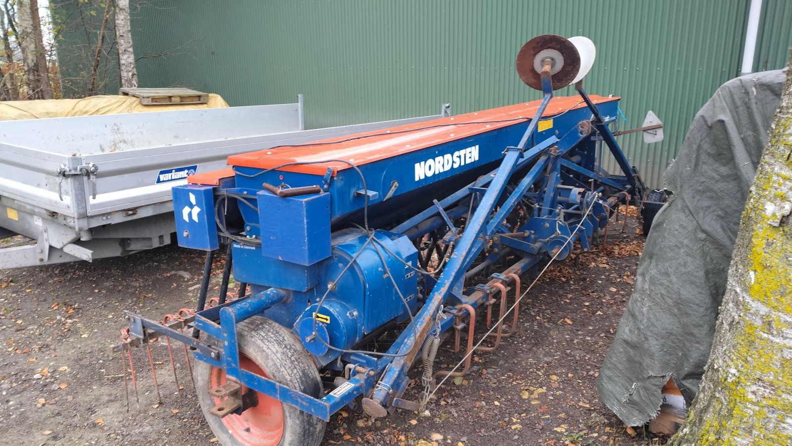 Drillmaschine typu Nordsten CLB 400 MKII 4 m, uden frøsåkasse, Gebrauchtmaschine w Egtved (Zdjęcie 1)