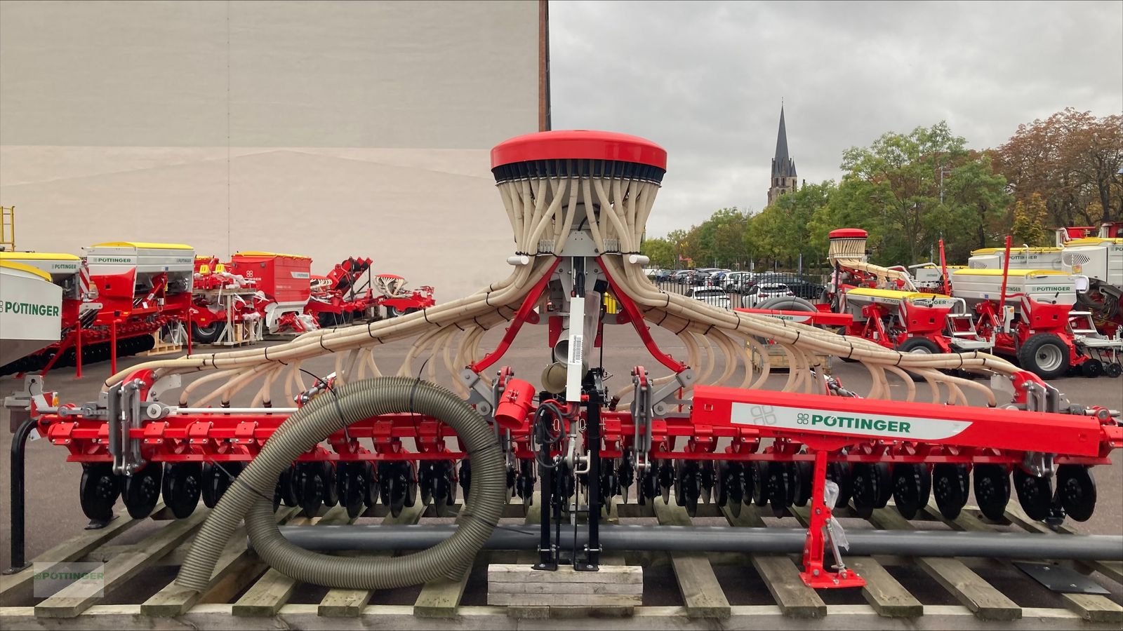 Drillmaschine typu Pöttinger AEROSEM 6002 FDD, Gebrauchtmaschine v Grieskirchen (Obrázek 5)