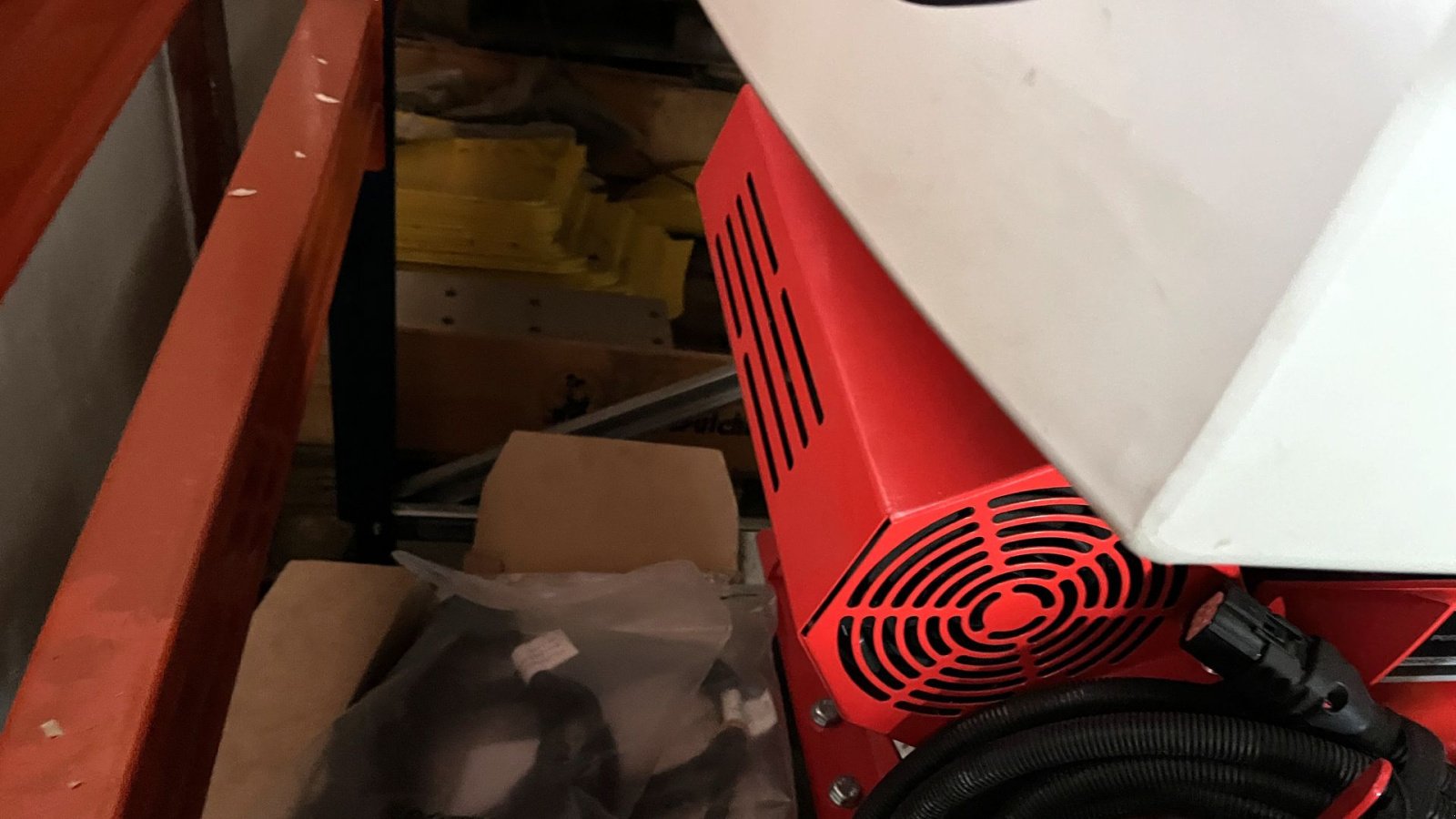 Drillmaschine typu Pöttinger Tegosem  8 udløb + bom + stige, Gebrauchtmaschine w Borre (Zdjęcie 3)