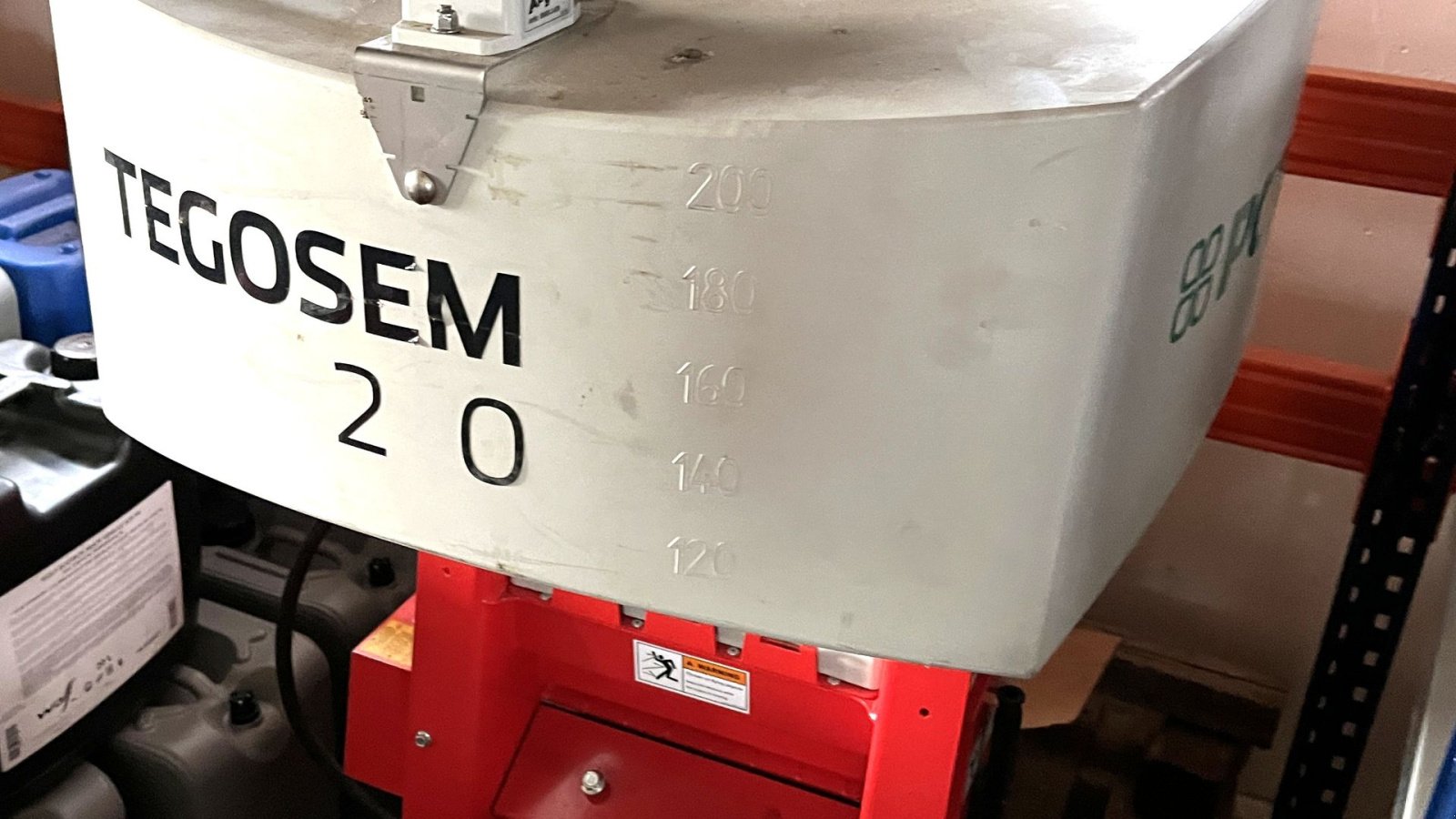 Drillmaschine typu Pöttinger Tegosem  8 udløb + bom + stige, Gebrauchtmaschine w Borre (Zdjęcie 2)