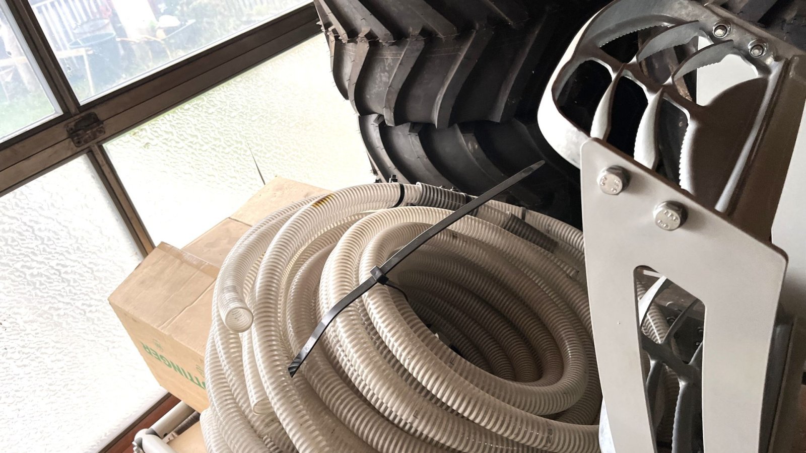 Drillmaschine typu Pöttinger Tegosem  8 udløb + bom + stige, Gebrauchtmaschine w Borre (Zdjęcie 4)