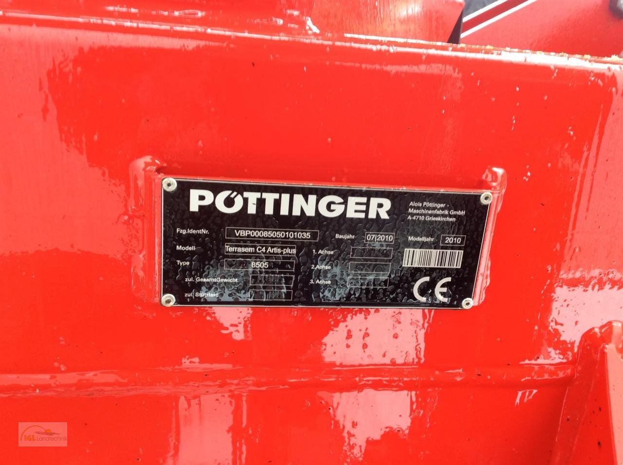 Drillmaschine del tipo Pöttinger Terrasem C4 Artis Plus, Gebrauchtmaschine en Pfreimd (Imagen 5)