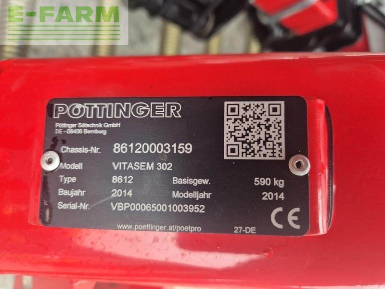 Drillmaschine типа Pöttinger vitasem 302 sämaschine, Gebrauchtmaschine в SANKT MARIENKIRCHEN BEI SCHÄRDING (Фотография 12)