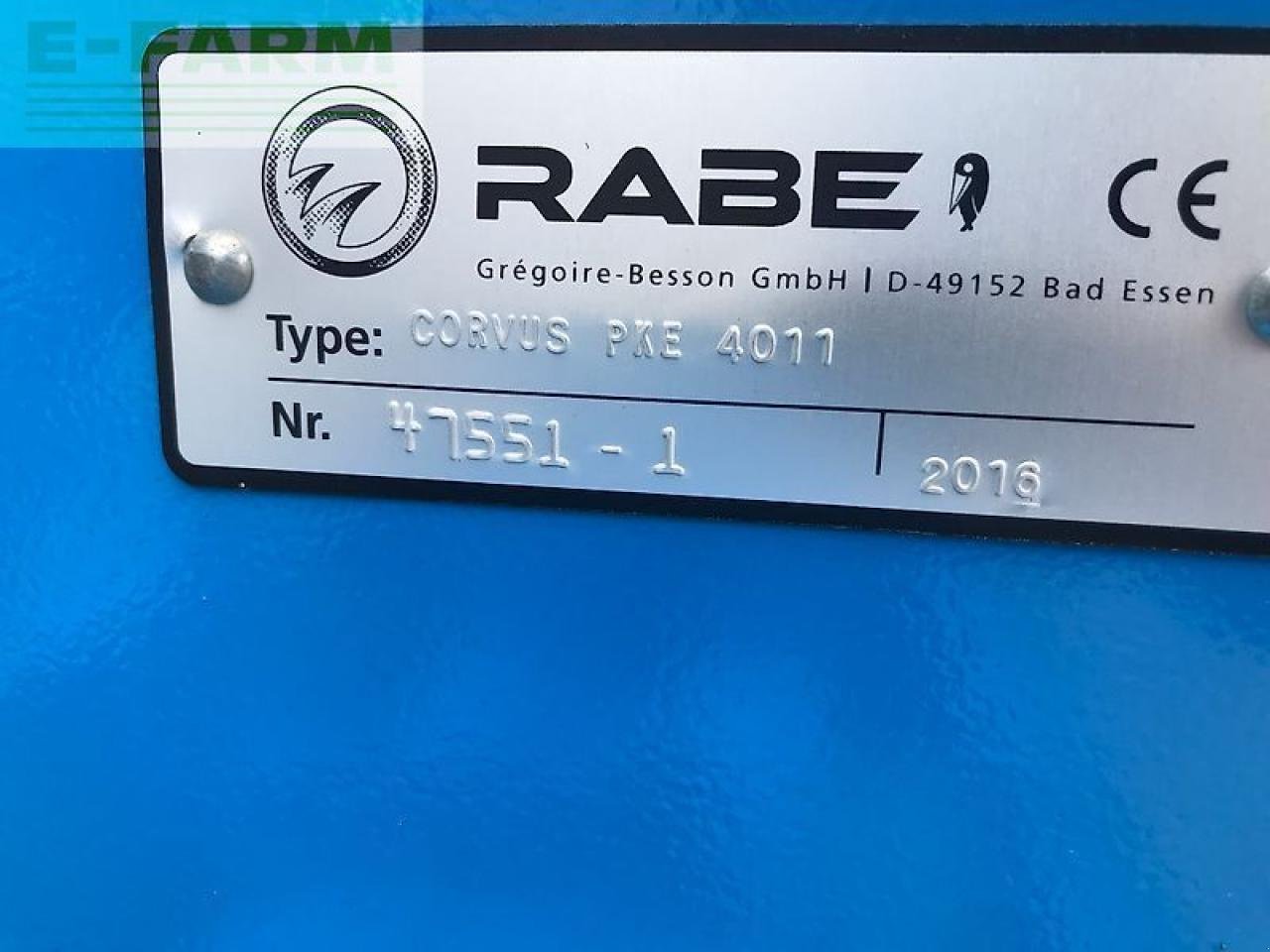 Drillmaschine tip Rabe corvus pke 4011 rotoreg met zaaimachine 4 mtr, Gebrauchtmaschine in gg VEGHEL (Poză 15)