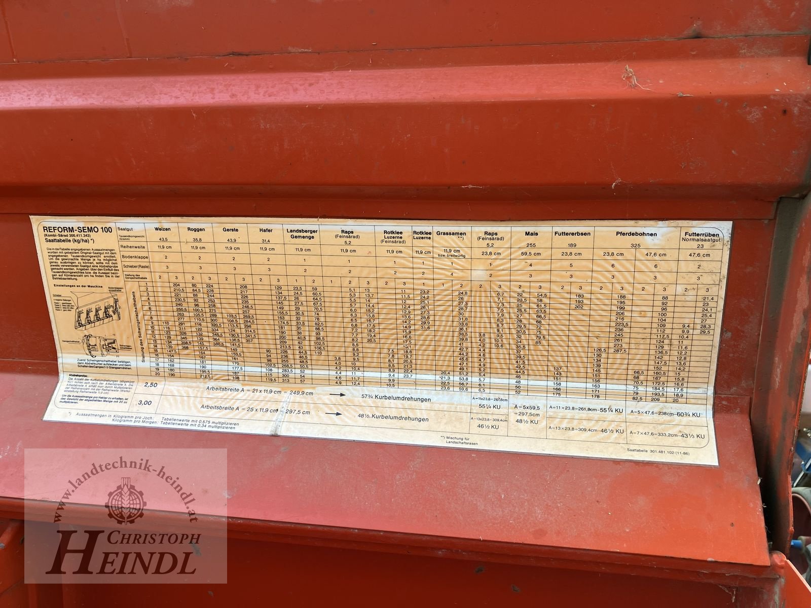 Drillmaschine vrste Reform Semo  100 - 3m, Gebrauchtmaschine v Stephanshart (Slika 12)