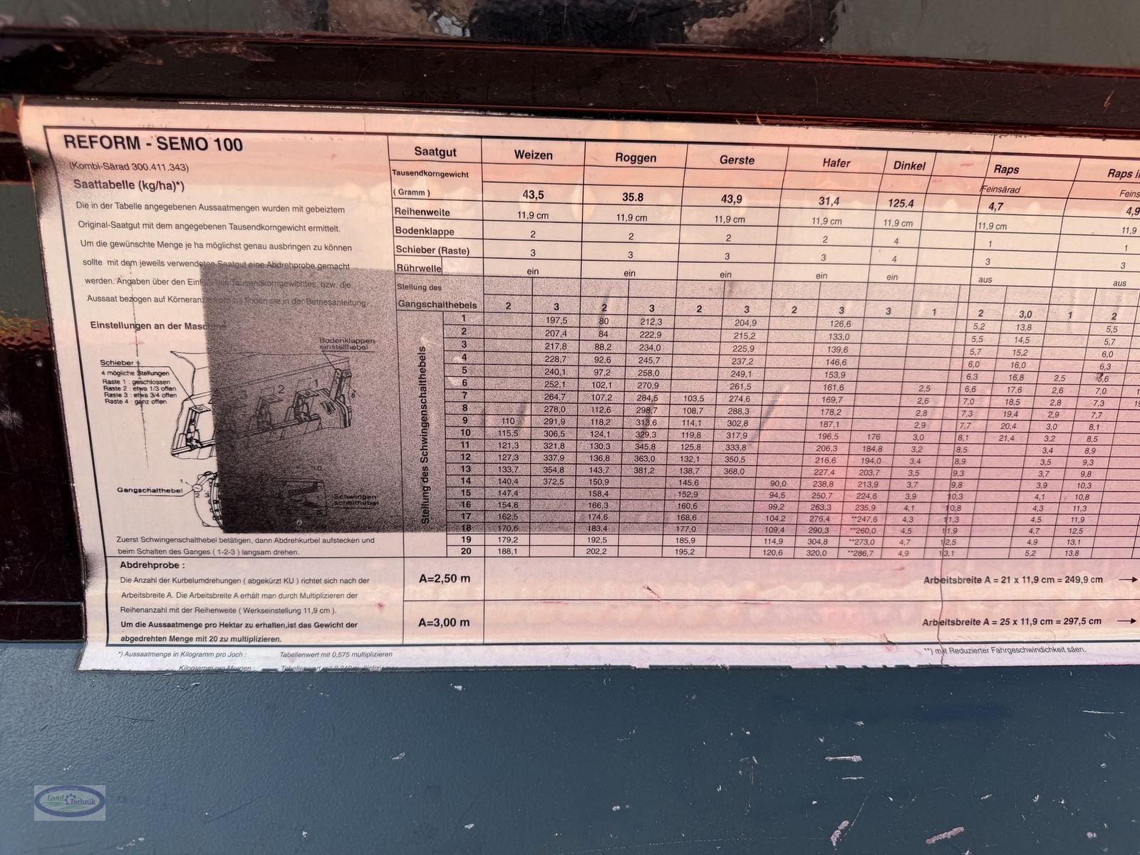 Drillmaschine tip Reform SEMO 100, Gebrauchtmaschine in Münzkirchen (Poză 12)