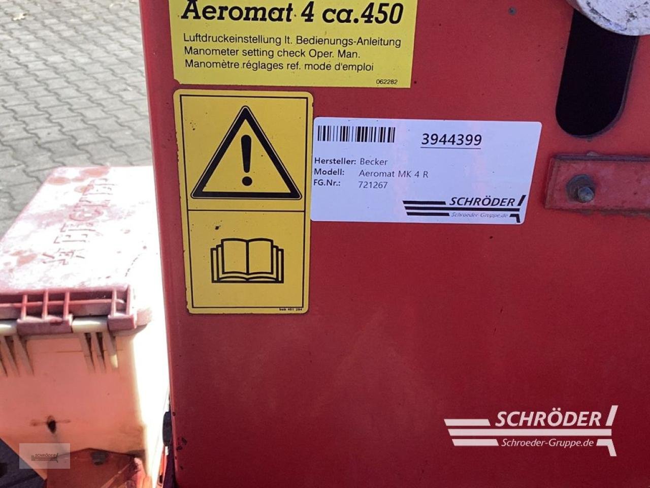 Drillmaschine типа Sonstige AEROMAT MK 4 R, Gebrauchtmaschine в Lastrup (Фотография 11)